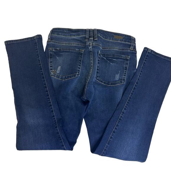 Kut from the Kloth Catherine Boyfriend Jeans - Size 4 Medium Wash Denim - Picture 2 of 10